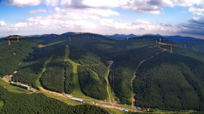 藍(lán)天青山綠水